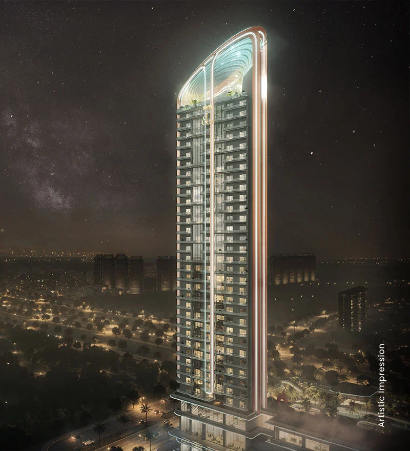 Developer illustration of m3m jacob co residences