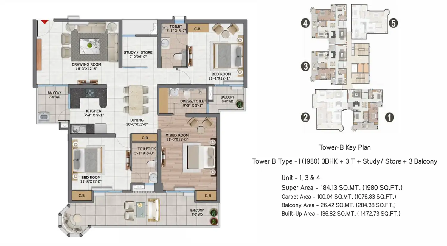VVIP Namah · Floor plan