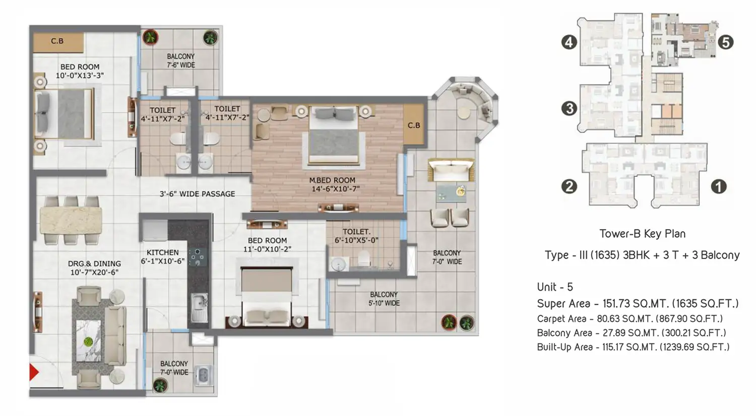 VVIP Namah · Floor plan